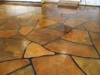 Grand Flagstone Concrete |  Big Sky, Montana