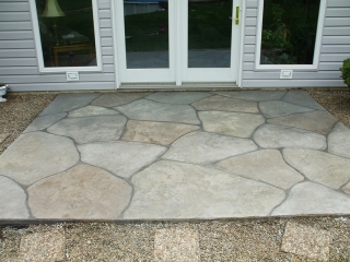 Grand Flagstone Concrete |  Alder, Montana